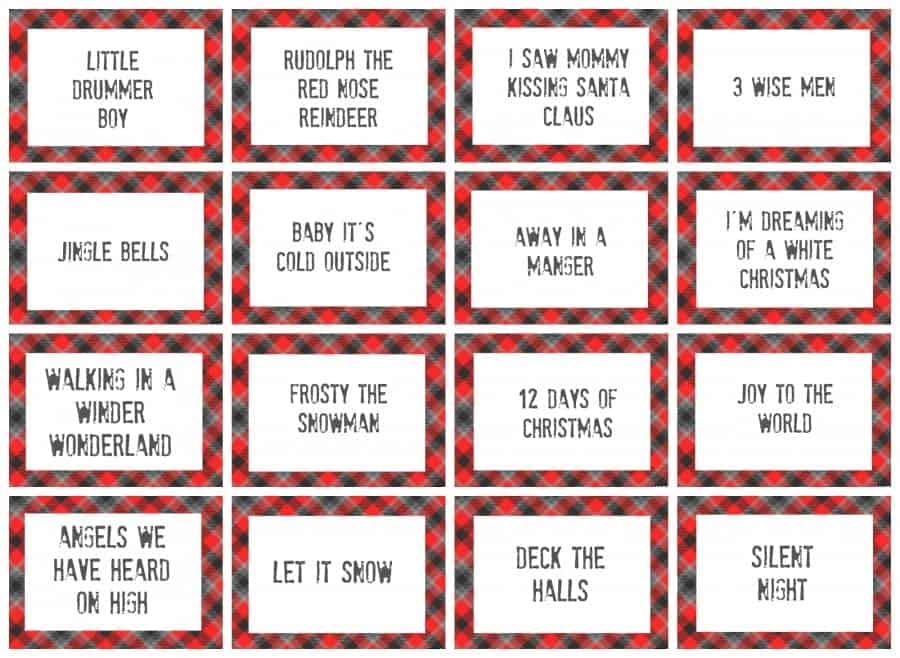 free printable charades cards for family
