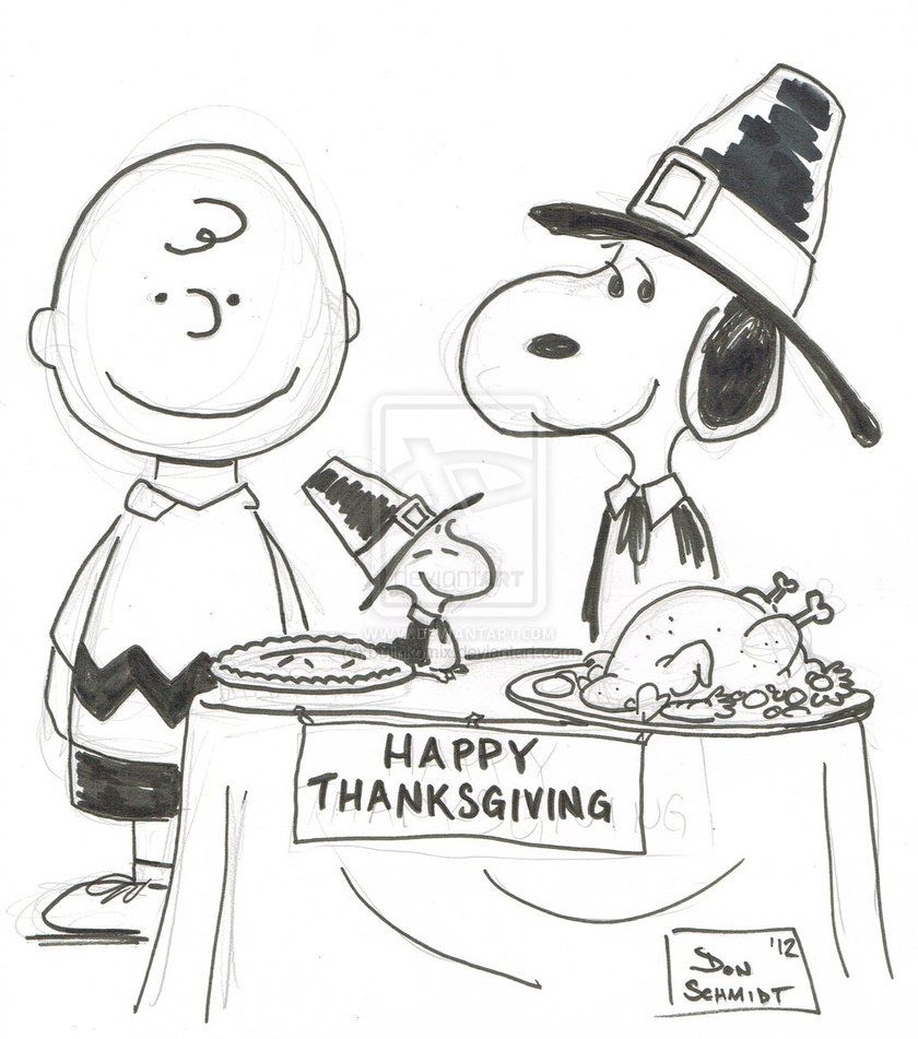 Charlie Brown Coloring Pages Thanksgiving Coloring Home