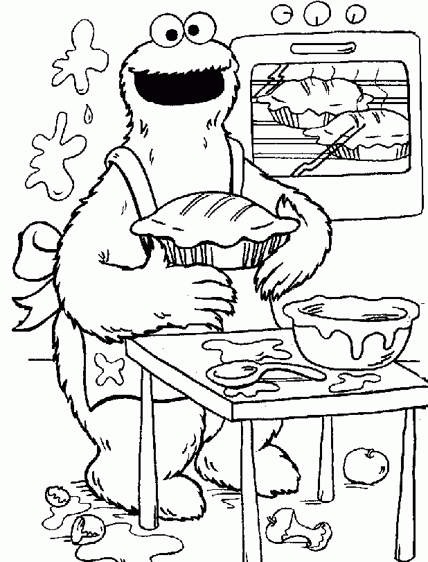 Childrens Coloring Book Picture