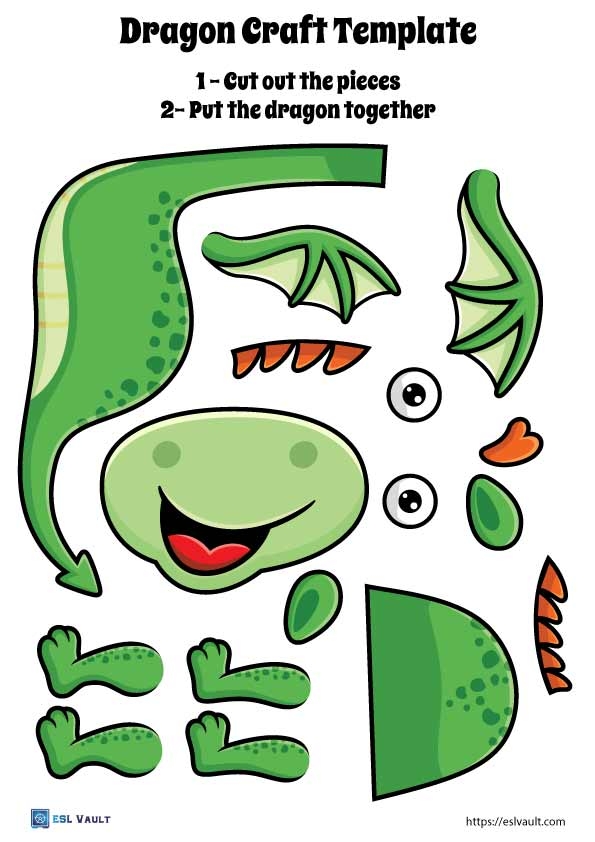 Chinese Dragon Printable Papercraft Papercraft Templa Vrogue co