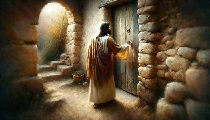 Christian Art I Stand At The Door And Knock A Downloadable Printable