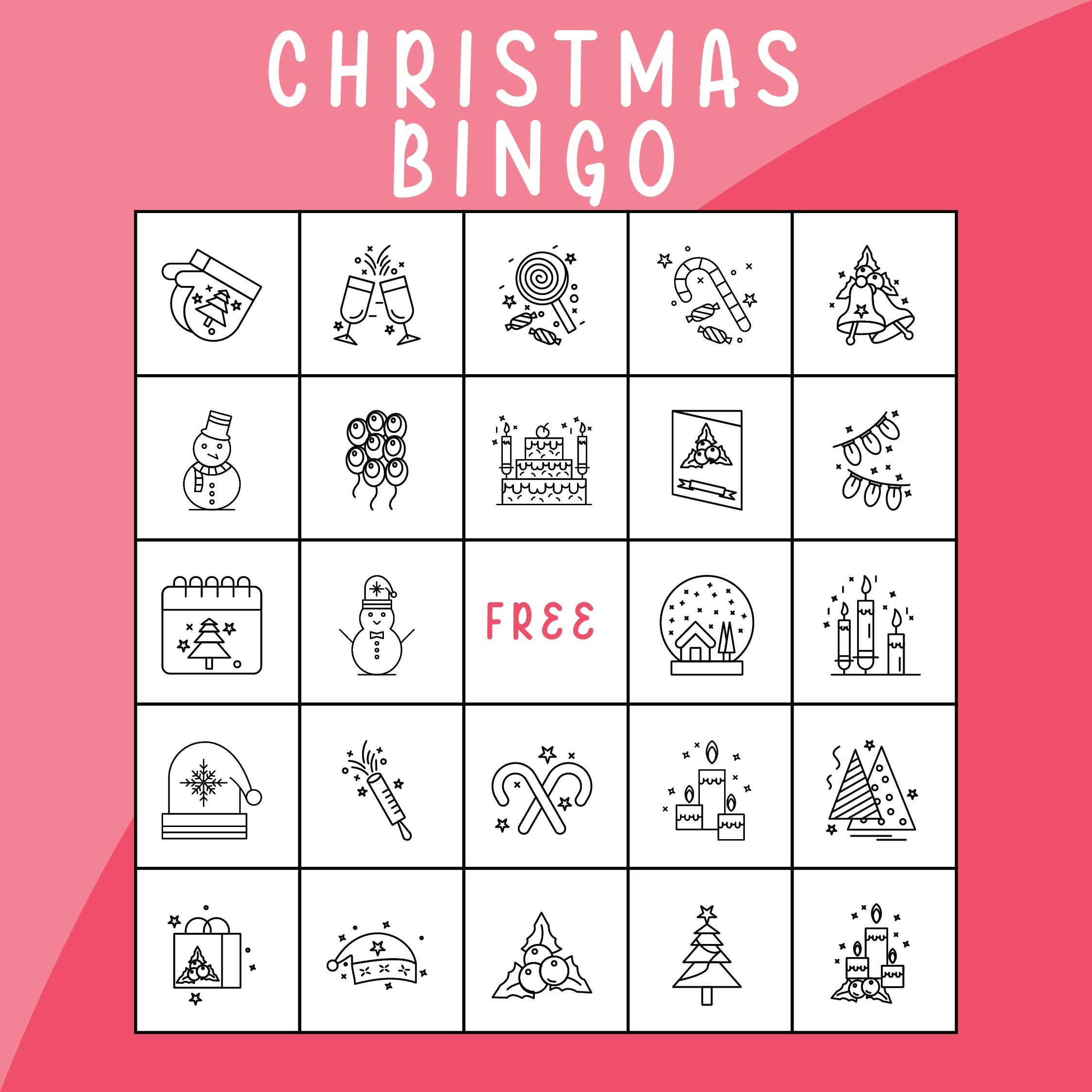 free printable christian christmas bingo cards