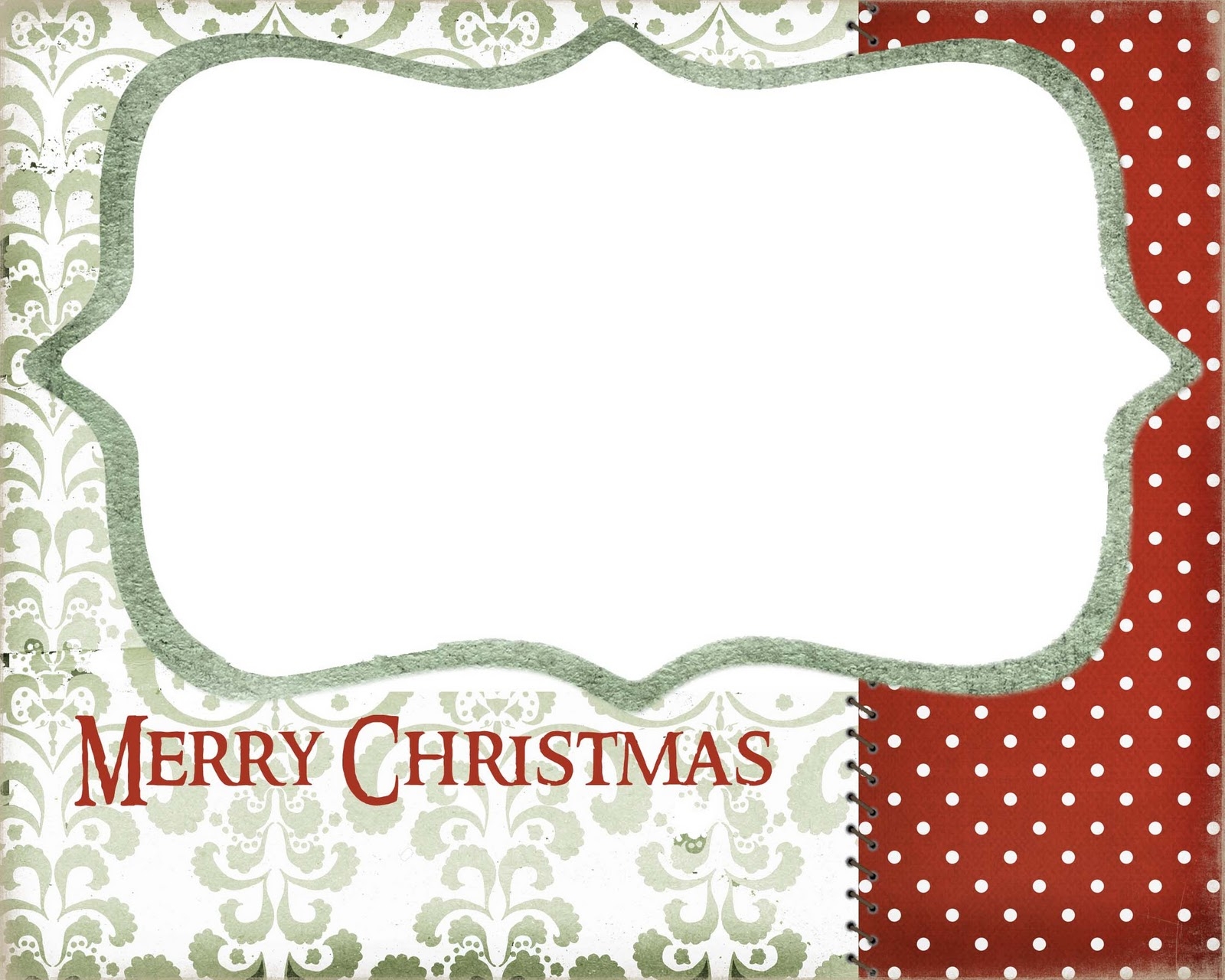 free printable christmas cards add photo