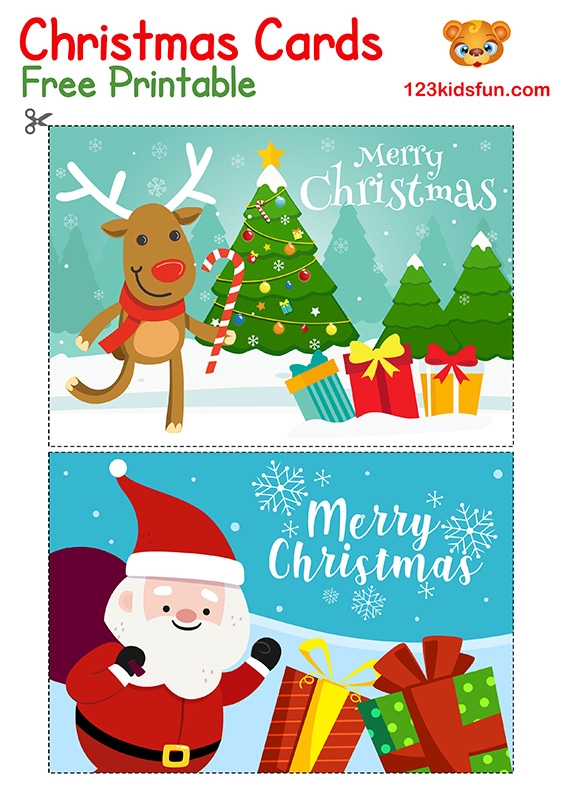 Christmas Cards Free Printables Online Free Templates Printable