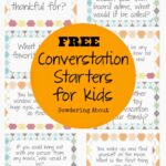 Christmas Conversation Starters And Writing Prompts Free Writing