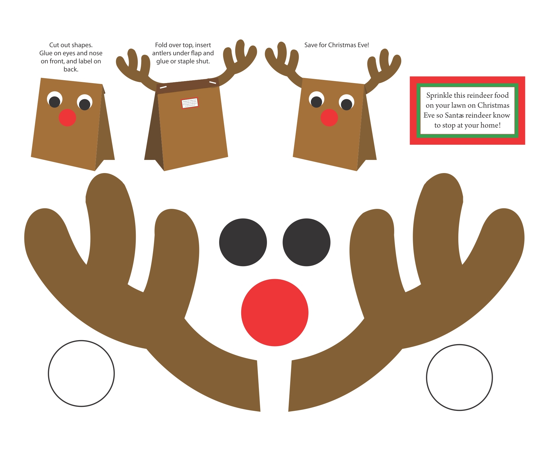 Christmas Craft Templates 12 Free PDF Printables Printablee