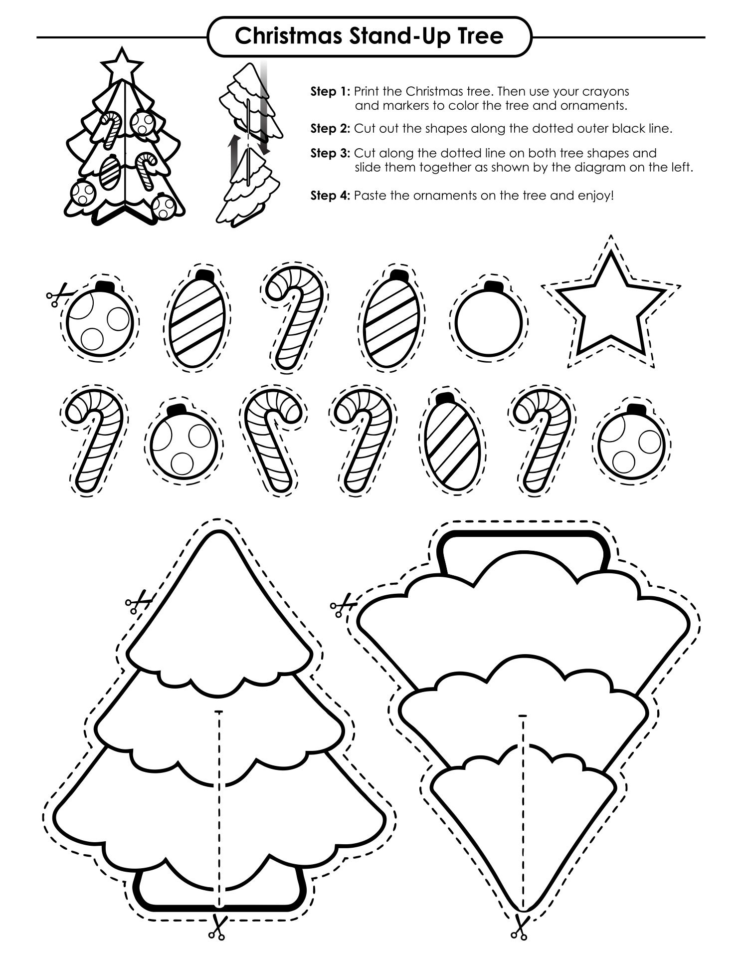 Christmas Crafts And Printables FREE Printable A Z