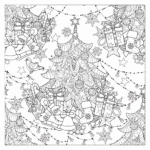 Christmas Tree Coloring Pages For Adults COLORING PAGES PRINTABLE COM