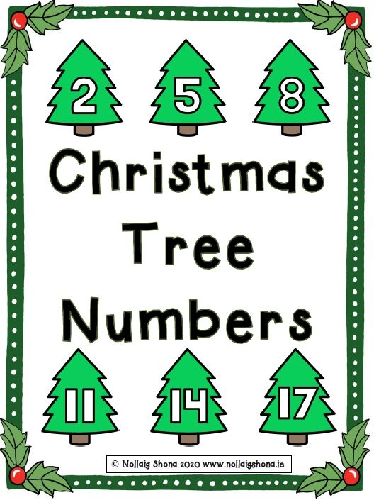 Christmas Tree Numbers