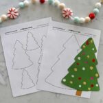 Christmas Tree Outline Childhood Magic