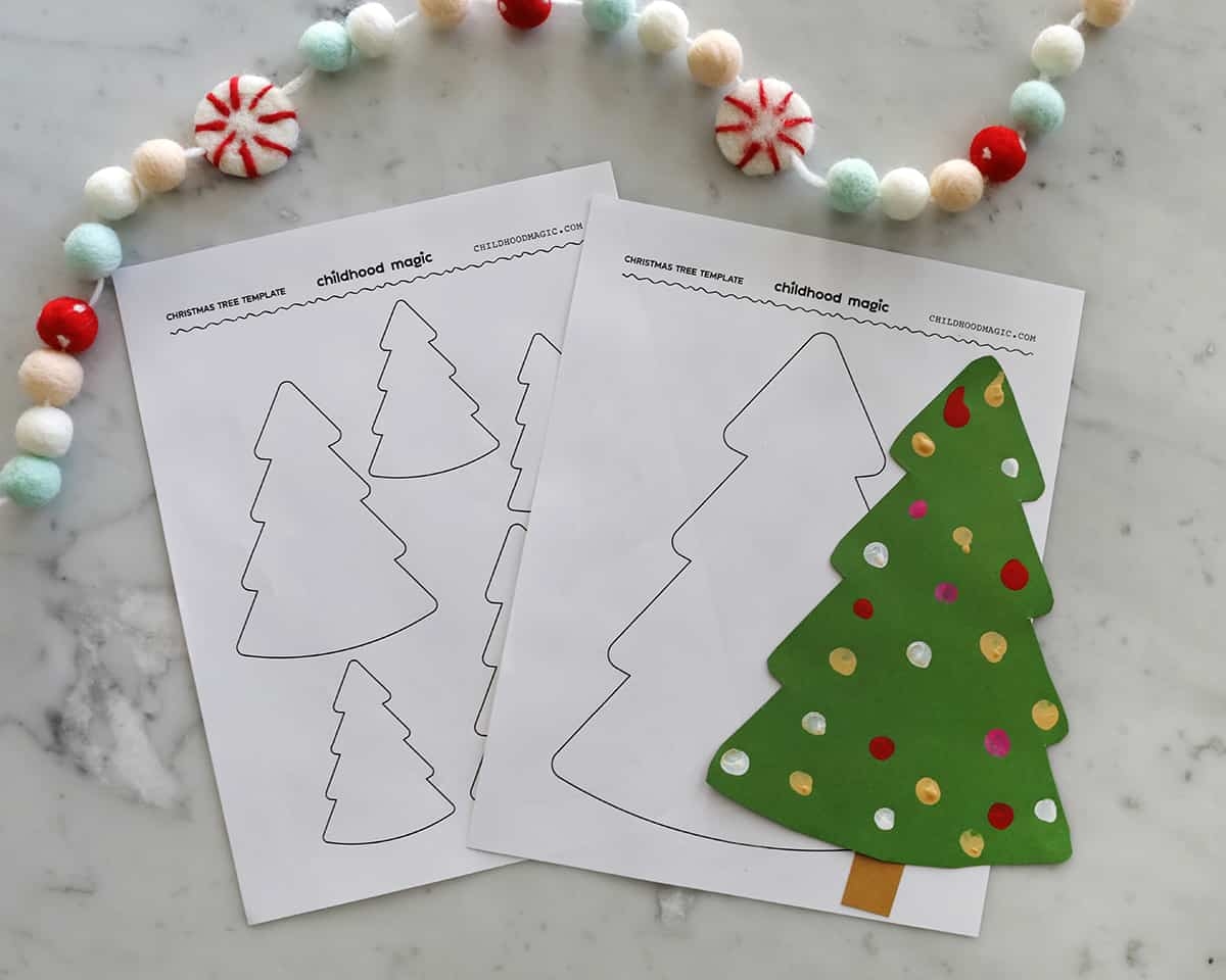 tree printable christmas