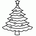 Christmas Tree Pattern Printable Coloring Home