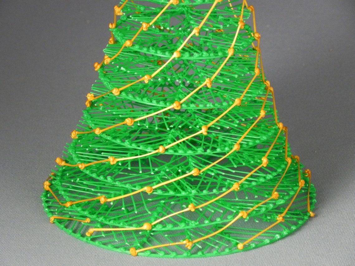 Christmas Tree Printable PDF Template Pattern For 3D Pen Etsy