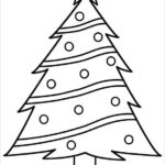Christmas Tree Printable Template Coloring Home