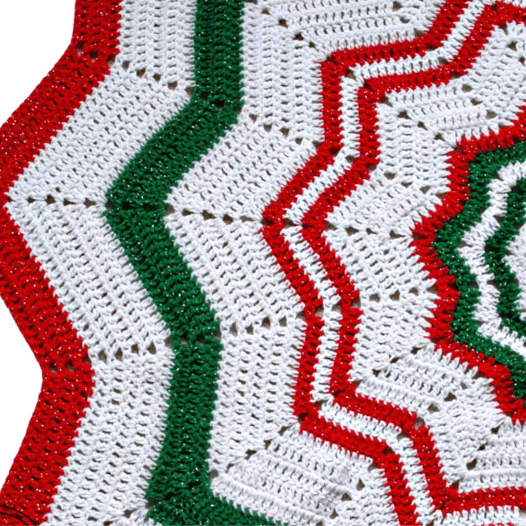 Christmas Tree Skirt Crochet Pattern Easy Crochet Patterns