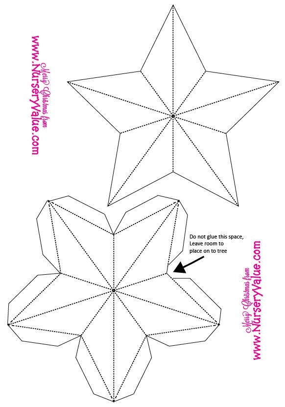 Christmas Tree Topper Printable Printable New Year Banners