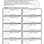 Circle Circumference Worksheet By Teach Simple