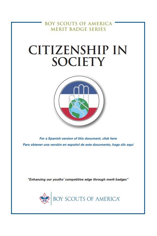 Citizenship In Society Merit Badge Worksheet Worksheets Library