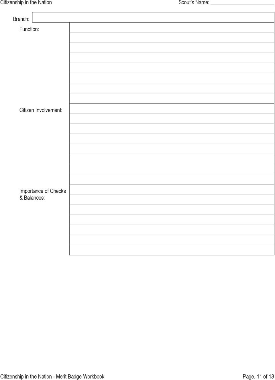 Citizenship In The Nation Merit Badge Workbook Pdf Db excel