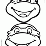 Classic Ninja Turtle Coloring Pages Coloring Home