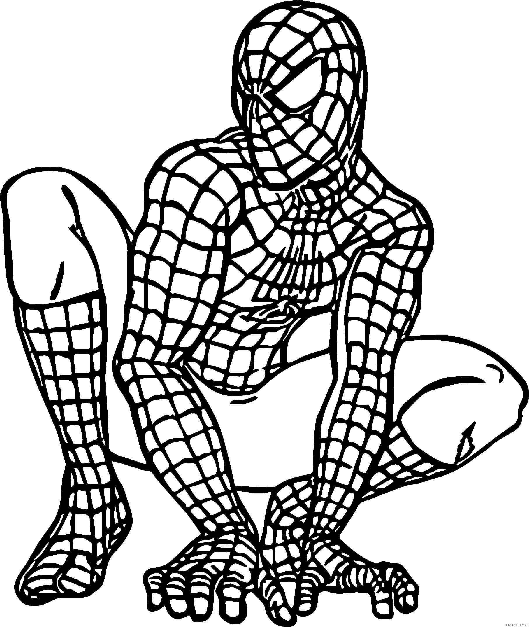 Spiderman Coloring Pages