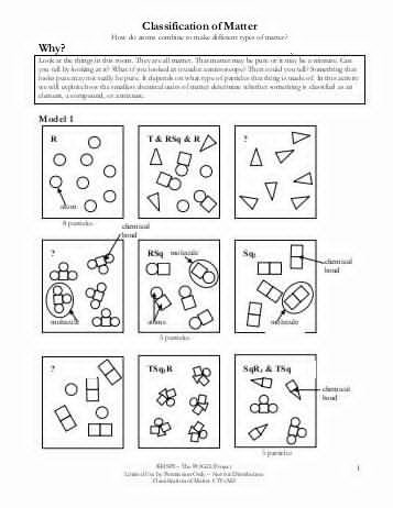 Classification Of Matter Worksheet Awesome Classification Matter