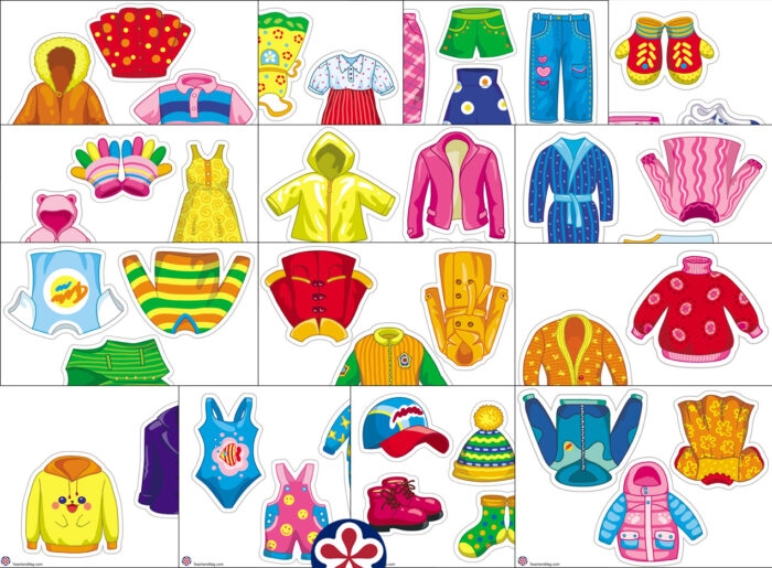 Clothing Theme Pictures Printable For Preschoolers BuyLapbook