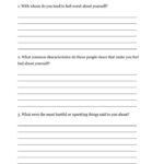 Codependency Worksheets Codependency Worksheets Codependency