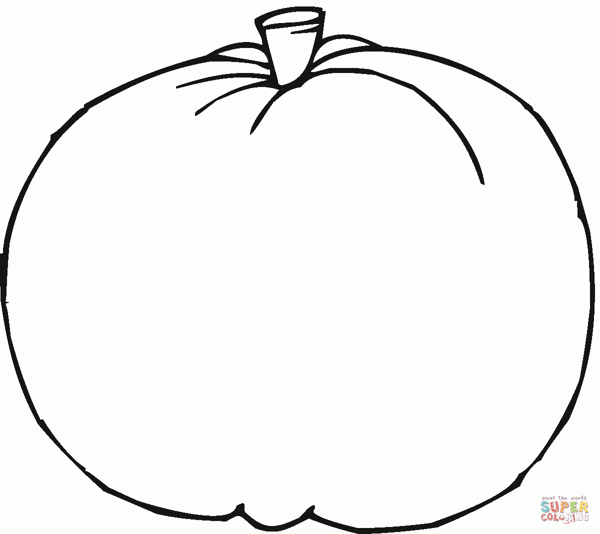 COLORING PAGE PUMPKINS Coloring Home