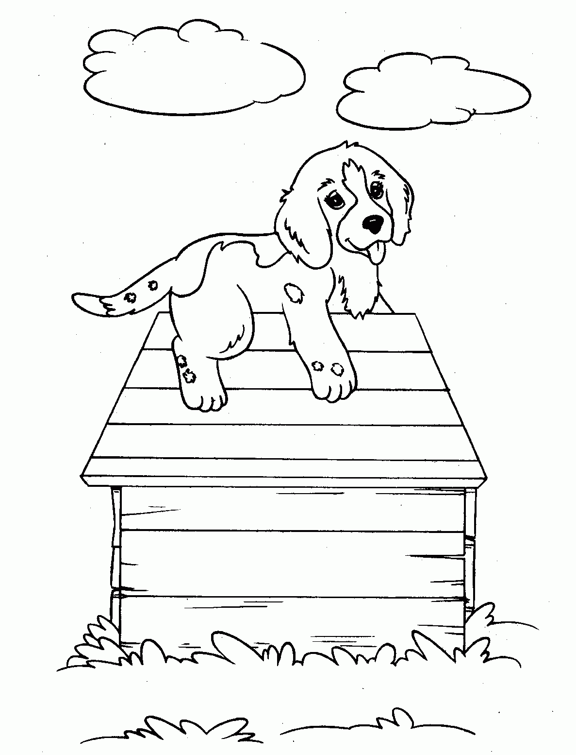 Coloring Pages Dog Printable