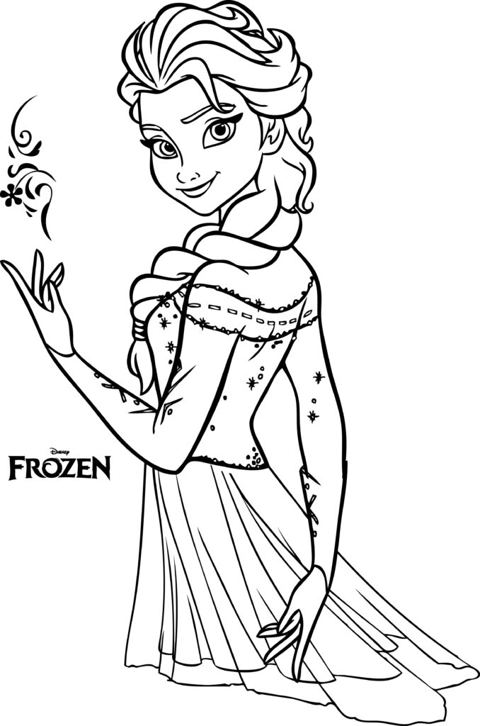 Coloring Pages For Girls Elsa At GetColorings Free Printable