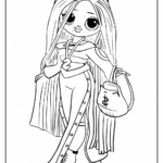 Coloring Pages For Kids Printable LOL Dolls