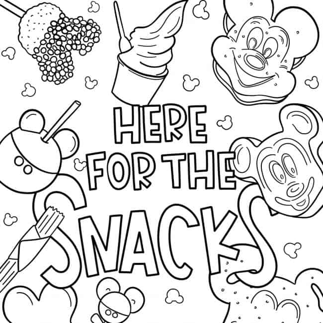 Coloring Pages Healthy Food Snacks Coloring Page Vrogue co