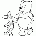 Coloring Pages Pooh Bear Coloring Home