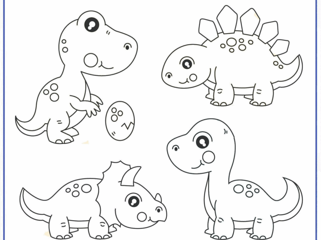 Coloring Pages Printable Dinosaur Coloring Pages Dinosaurg Pictures