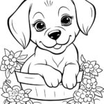 Coloring Pages Printable Kids Cute Minion King Bob Cute Coloring Page