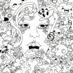 Coloring Pages Trippy Coloring Home