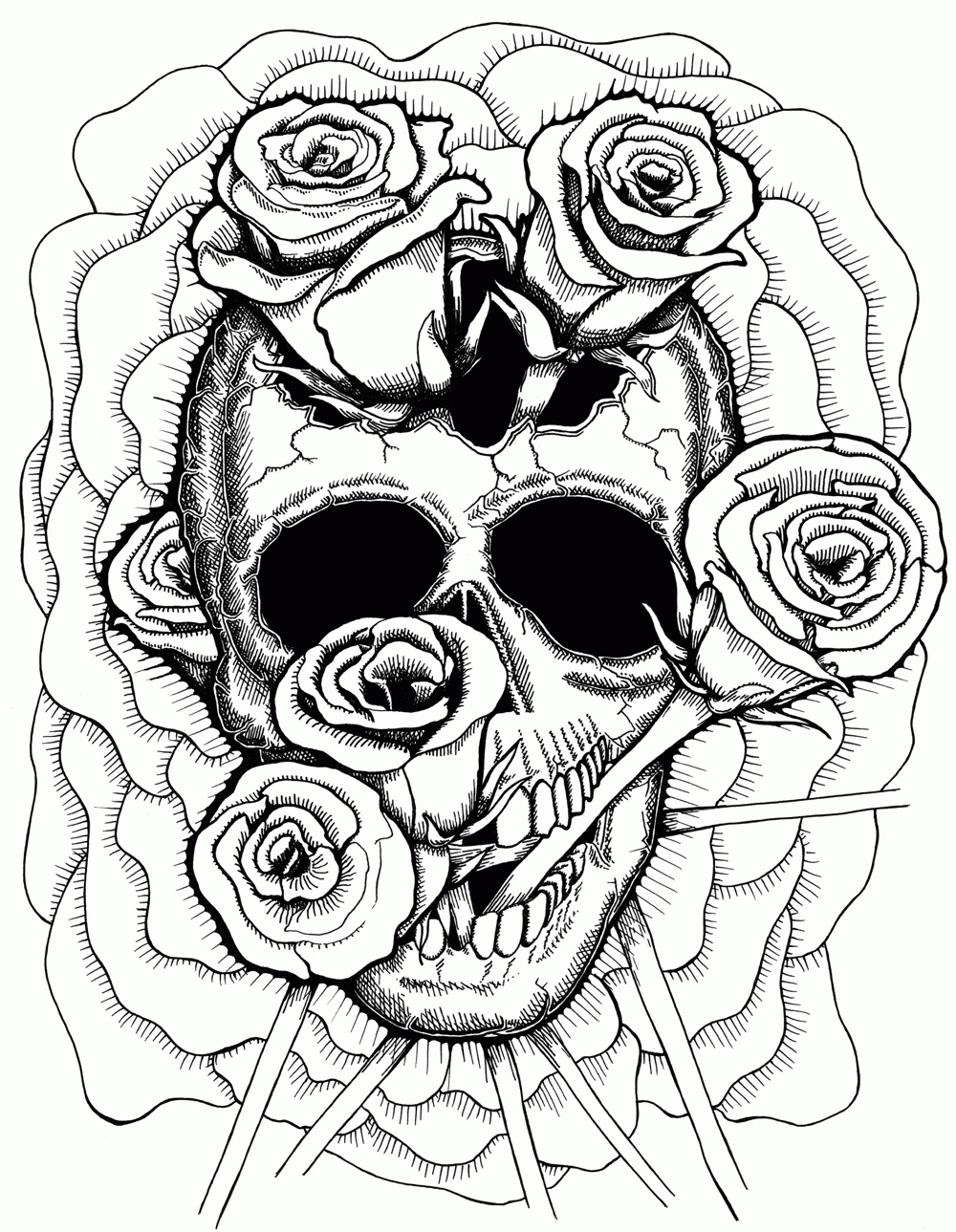 Coloring Pages Trippy Coloring Home
