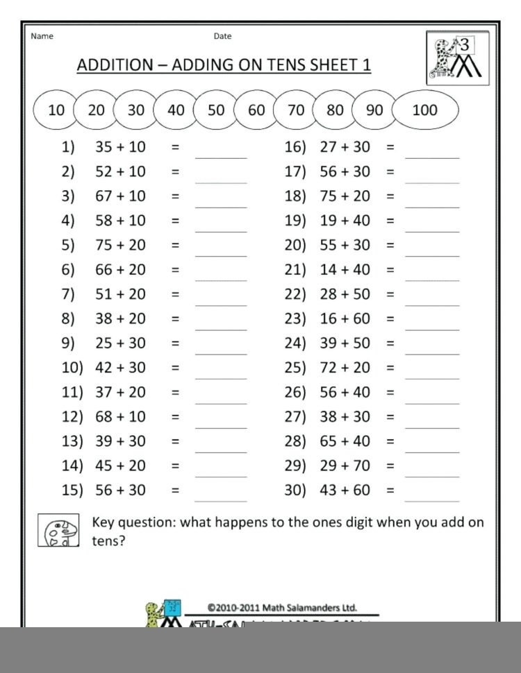 Common Core Math Worksheets Grade 7 Common Core Worksheets