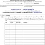 Communication Merit Badge Worksheet Printable PDF Template
