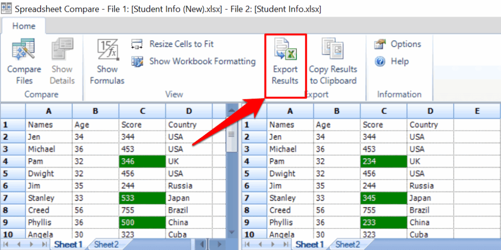 Compare 2 Word Files Worksheets Library