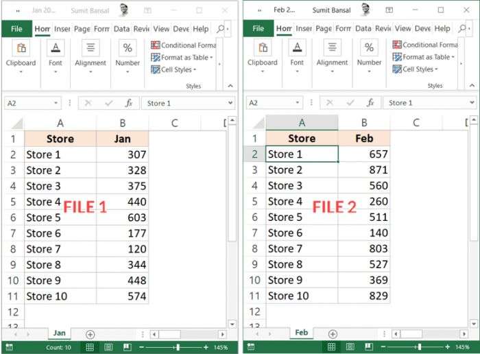 Compare Excel Worksheets For Differences Worksheets Master