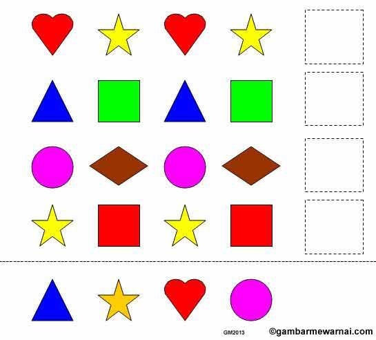 Contoh Kertas Kerja Untuk Anak 3 Tahun