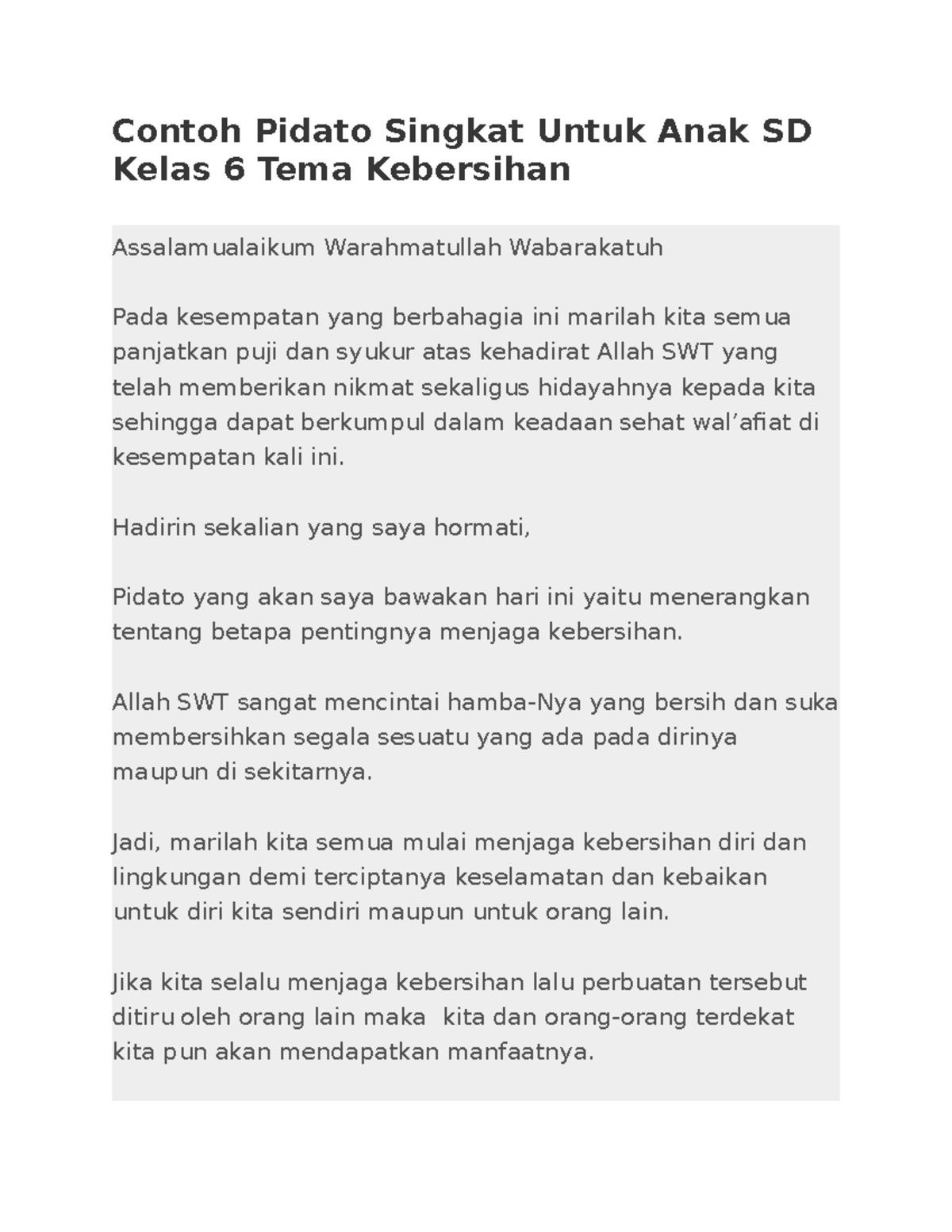 Contoh Poster Untuk Anak Sd Kelas 6 Contoh Poster Unt Vrogue co