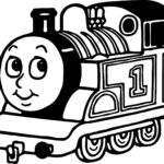 Cool Cartoon One Train Coloring Page Train Coloring Pages Cartoon