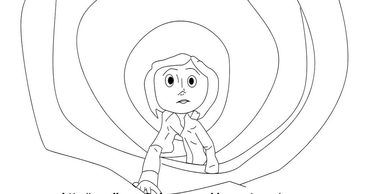Coraline Coloring Pages Coloring Home