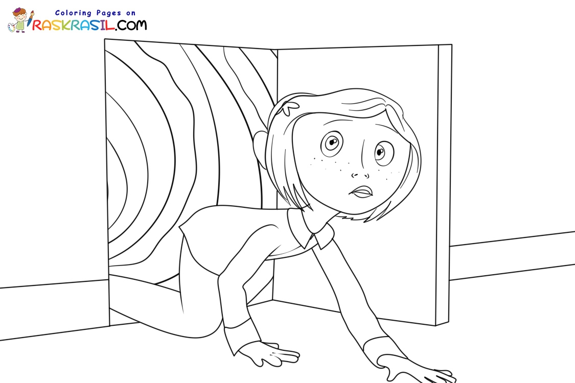 Coraline Coloring Pages