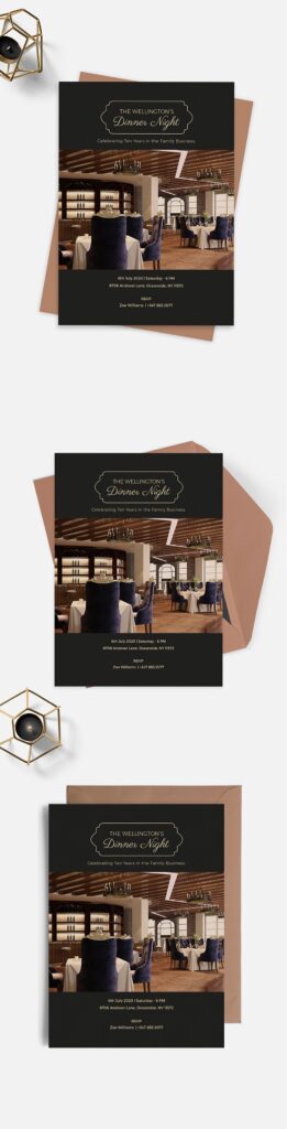 Corporate Event Invitation Template Illustrator Word Outlook Apple