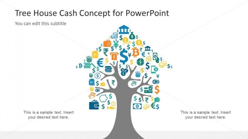 Creative Tree House Template PPT SlideModel