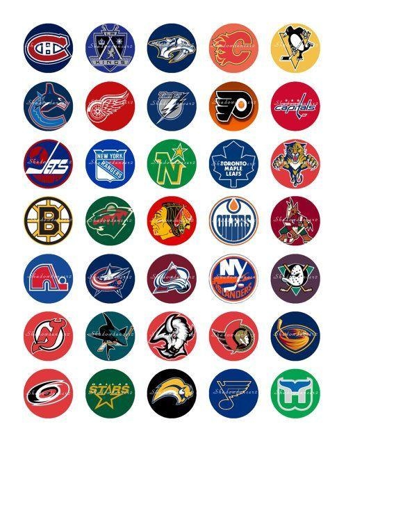 Current NHL Printable Logo LogoDix